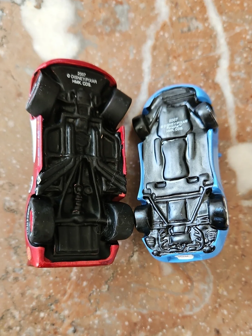 NWT 2007 Vintage Disney Cars Movie Lightning McQueen & Sally Ornaments